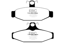 Load image into Gallery viewer, EBC 85-88 Chevrolet Camaro (3rd Gen) 2.8 (Performance Package) Ultimax2 Rear Brake Pads