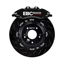 Load image into Gallery viewer, EBC Racing 92-05 BMW 3-Series E36/E46 Black Apollo-6 Calipers 355mm Rotors Front Big Brake Kit