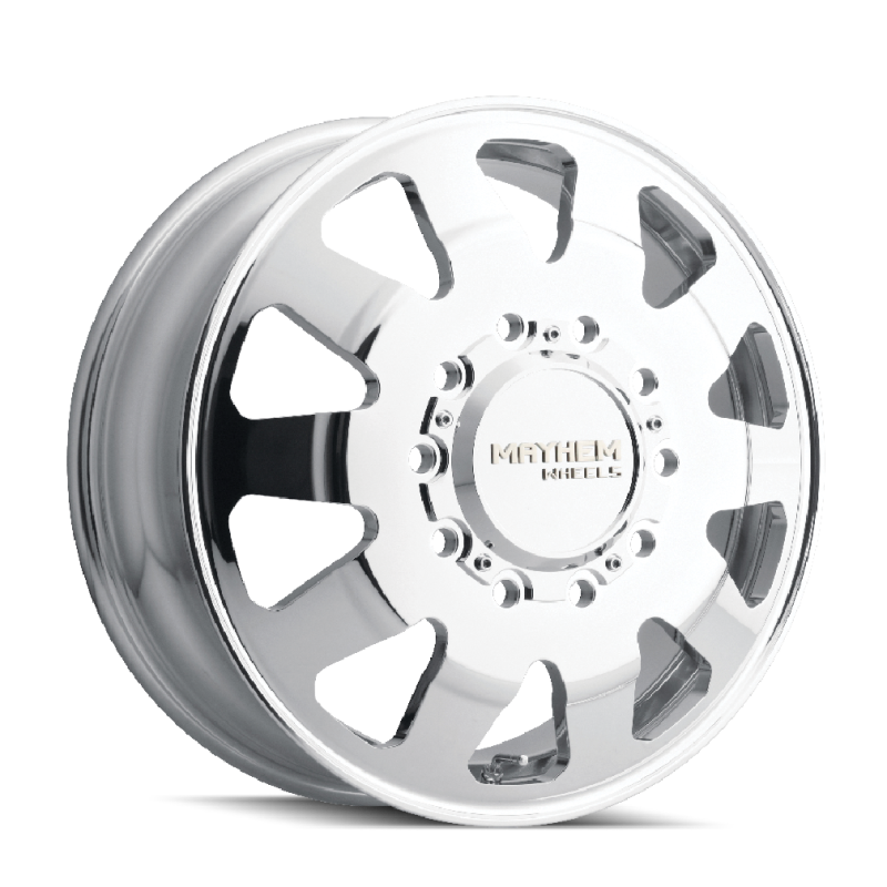 Mayhem 8181 Challenger Dually 22x8.25 / 10x285 BP / 169mm Offset / 220.1mm Hub Polished Wheel