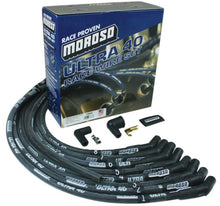 Load image into Gallery viewer, Moroso Ford 289-302 Ignition Wire Set - Ultra 40 - Sleeved - HEI - 135 Degree - Black