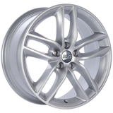 BBS SX 18x8 5x112 ET44 Sport Silver Wheel -82mm PFS/Clip Required