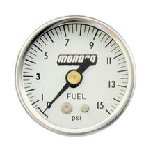 Load image into Gallery viewer, Moroso Fuel Pressure Gauge - 0-15psi