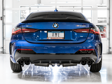 Load image into Gallery viewer, AWE Tuning 2019+ BMW M340i (G20) Resonated Touring Edition Exhaust - Quad Diamond Black Tips