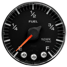 Load image into Gallery viewer, Autometer Spek-Pro Gauge Fuel Level 2 1/16in 0-270 Programmable Blk/Chrm