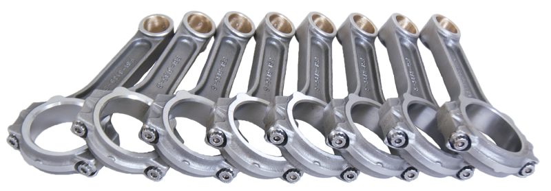 Eagle Chevrolet Big Block 4340 I-Beam Connecting Rod 6.135in w/ 7/16in ARP 8740 (Set of 8)