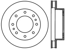 Load image into Gallery viewer, StopTech PowerSlot 02-08 Chevy Avalanche / 99-06 Silverado Left Front Slotted Cryo Rotor