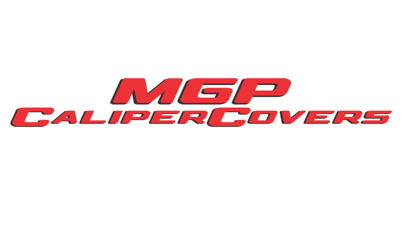 MGP 4 Caliper Covers Engraved Front & Rear With out stripes/Avenger Yellow finish black ch