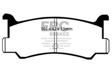 Load image into Gallery viewer, EBC 91-96 Ford Escort 1.8 Ultimax2 Front Brake Pads