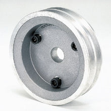 Load image into Gallery viewer, Moroso Chevrolet Small Block (w/Short Pump) Crankshaft Pulley - Double Groove - Cast Aluminum