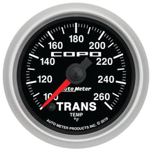 Load image into Gallery viewer, Autometer 52mm 100-260 Degree Digital Trans Temp Gauge Chevrolet COPO Camaro