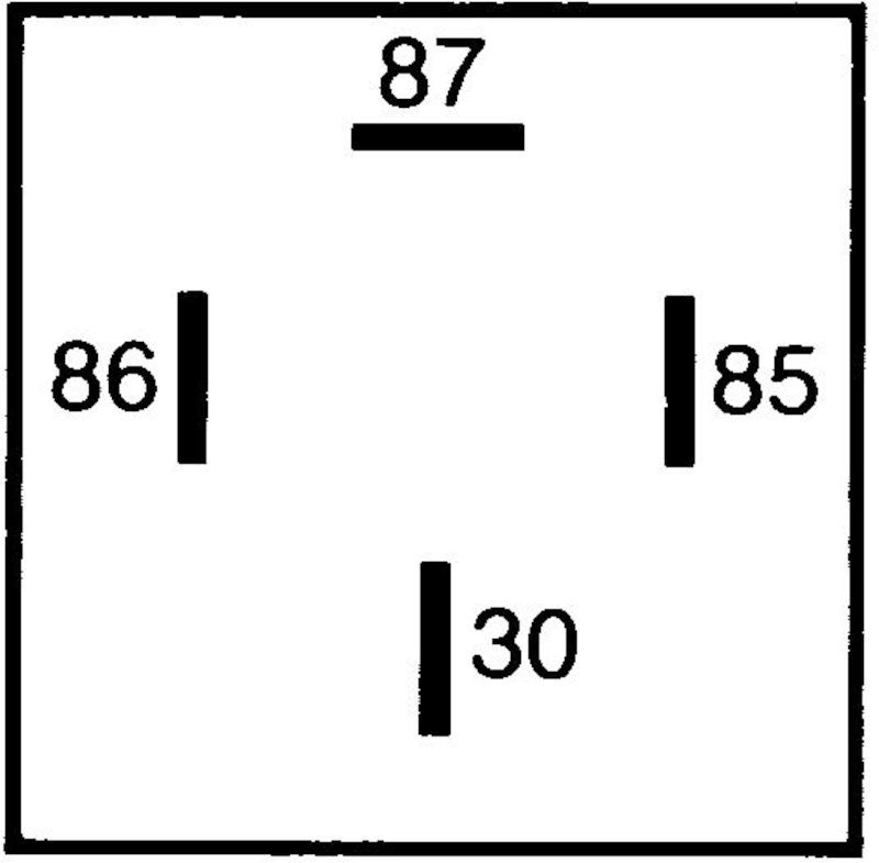 Hella Relay Mini Iso 4 Pole 12V Spst