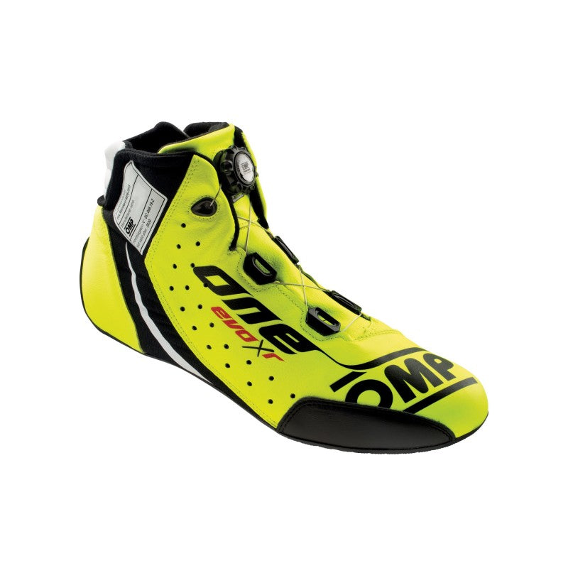 OMP One Evo X R Shoes Fluorescent Yellow - Size 38 (Fia 8856-2018)