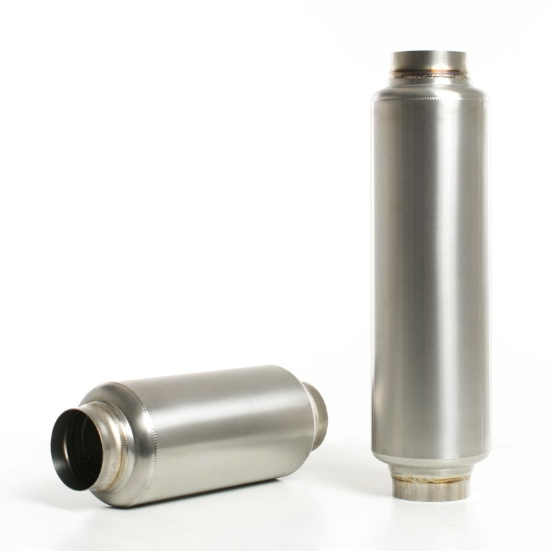 Ticon Industries 12in OAL 2.5in In/Out Ultralight Titanium Muffler