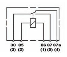 Load image into Gallery viewer, Hella Relay Mini Iso 5 Pole 24V Spdt Bkt