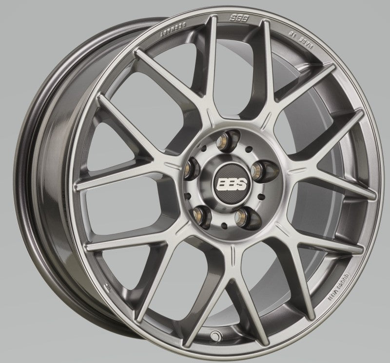 BBS XR 20x8.5 5x112 ET35 Platinum Gloss Wheel -82mm PFS/Clip Required