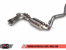 Load image into Gallery viewer, AWE Tuning BMW F3X 28i / 30i Touring Edition Axle-Back Exhaust Single Side - 80mm Silver Tips