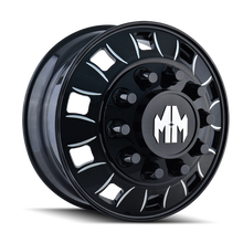 Load image into Gallery viewer, Mayhem 8180 BigRig 22.5x8.25 / 10x285.75 BP / 169mm Offset / 220.1mm Hub Inner Black Wheel