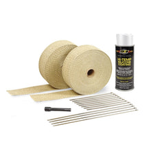 Load image into Gallery viewer, DEI Exhaust Wrap Kit - Tan Wrap and White HT