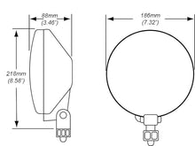 Load image into Gallery viewer, Hella Headlamp FF-ZF 0/180GR MG12 1F7