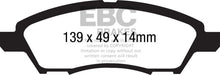 Load image into Gallery viewer, EBC 12+ Nissan Versa 1.6 Ultimax2 Front Brake Pads