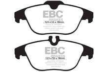 Load image into Gallery viewer, EBC 13-16 Mercedes-Benz GLK250 2.1 Twin TD Yellowstuff Rear Brake Pads