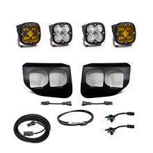 Load image into Gallery viewer, Baja Designs 2020+ Ford Super Duty Fog Lights FPK Amber SAE/Pro DC Baja Designs w/Upfitter