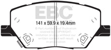 Load image into Gallery viewer, EBC 15+ Fiat 500X 1.4 Turbo Ultimax2 Front Brake Pads