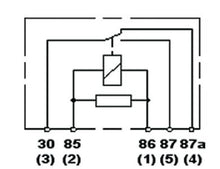 Load image into Gallery viewer, Hella Relay 12V 20/40A Spdt Res Wthr