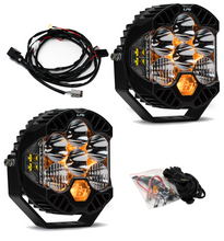 Load image into Gallery viewer, Baja Designs Jeep JL/JT Rubicon Steel Bumper LED Light Kit LP6