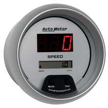 Load image into Gallery viewer, Autometer Ultra-Lite 3 3/8in 160 MPH Digital Speedo Gauge