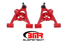 Load image into Gallery viewer, BMR 94-04 Ford Mustang Non-Adj. A-Arms Lower (Poly) w/ Spring Pocket - Red