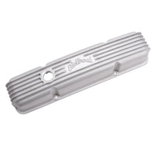 Load image into Gallery viewer, Edelbrock Valve Cover Classic Series Chevrolet 1959-1986 262-400 CI V8 w/ Oil Fill Hole Satin