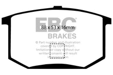 Load image into Gallery viewer, EBC 75-80 Lotus Esprit 2.0 Greenstuff Rear Brake Pads