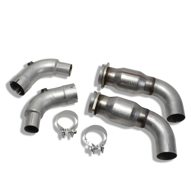 BBK 15-20 Ford Mustang GT 3in Short Mid Pipe Kit w/Cats (Use LT Header 1633/16330/1856/18560)