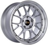 BBS LM-R 19x9.5 5x130 ET40 CB71.6 Diamond Silver Center Diamond Cut Lip Wheel