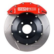 Load image into Gallery viewer, StopTech 97-04 Chevrolet Corvette Front BBK w/ Red ST-60 Calipers Slotted 355x32mm Rotors