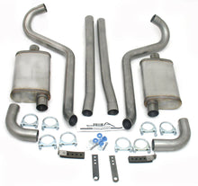 Load image into Gallery viewer, JBA 65-70 Ford Mustang 260-428 409SS Dual Turn Down Header Back Exhaust