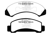 Load image into Gallery viewer, EBC 87-88 Ford Aerostar 2.3 Ultimax2 Front Brake Pads