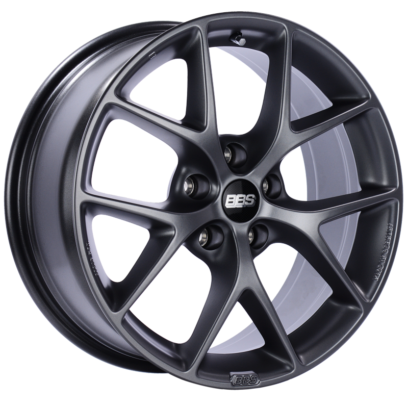 BBS SR 17x7.5 5x120 ET35 Satin Grey Wheel -82mm PFS/Clip Required