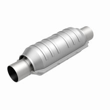 Load image into Gallery viewer, MagnaFlow Catalytic Converter 2 in Inlet 2 in Outlet 11 in Length SS