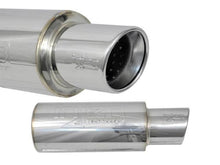 Load image into Gallery viewer, Injen 3.00 Universal Muffler w/Stainless Steel resonated rolled tip (Injen embossed logo)