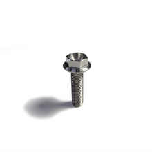 Load image into Gallery viewer, Ticon Industries Titanium Bolt Flanged M6x25x1TP 10mm 6pt Head