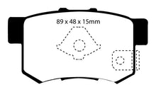 Load image into Gallery viewer, EBC 10-12 Acura RDX 2.3 Turbo Ultimax2 Rear Brake Pads