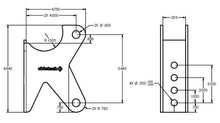 Load image into Gallery viewer, Ridetech Parallel 4 Link Axle Bracket