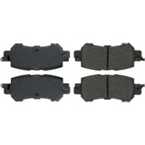 PosiQuiet 10 / 12-17 Nissan GT-R Premium Semi-Metallic Front Brake Pads