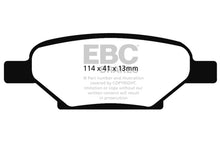 Load image into Gallery viewer, EBC 04-06 Chevrolet Cobalt 2.0 Supercharged Greenstuff Rear Brake Pads