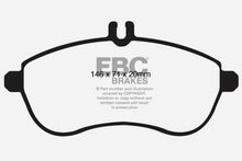 Load image into Gallery viewer, EBC 12-14 Mercedes-Benz C250 (W204) 1.8 Turbo Ultimax2 Front Brake Pads