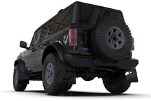Load image into Gallery viewer, Rally Armor 21-25 Ford Bronco (Steel Bmpr + RR- NO Rptr/Sprt) Blk Mud Flap w/Cy Orange Logo