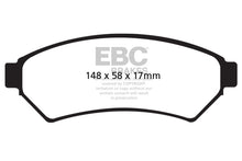 Load image into Gallery viewer, EBC 05-09 Buick Allure (Canada) 3.6 Ultimax2 Front Brake Pads