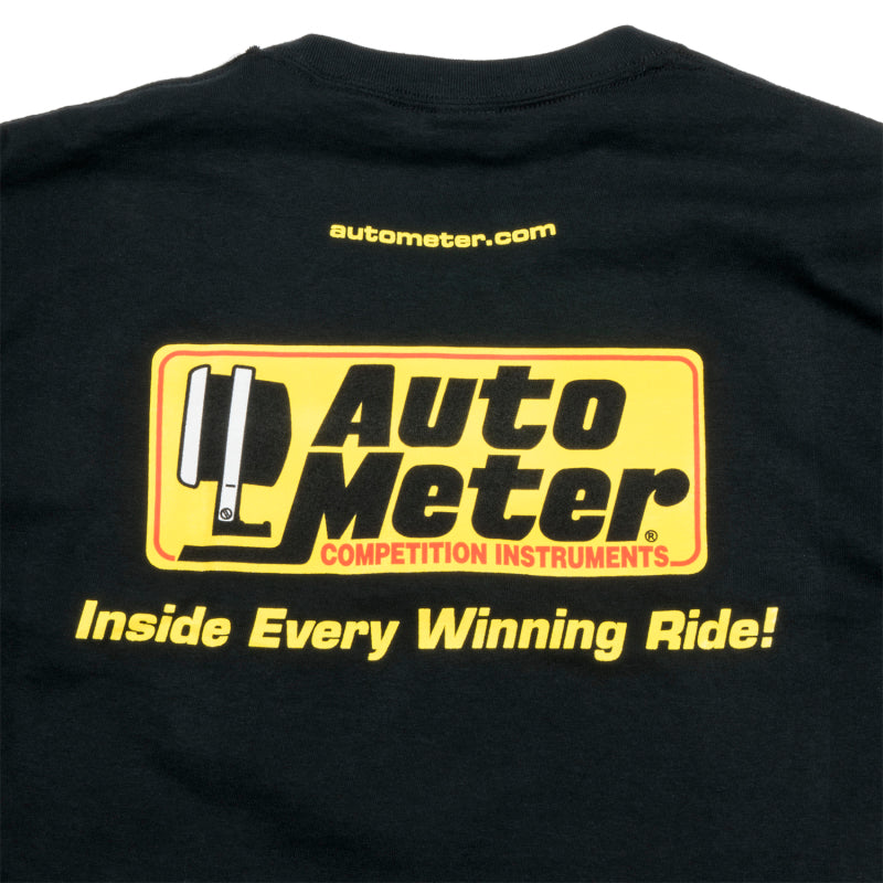 Autometer Black Competition Instruments T-Shirt - XXL